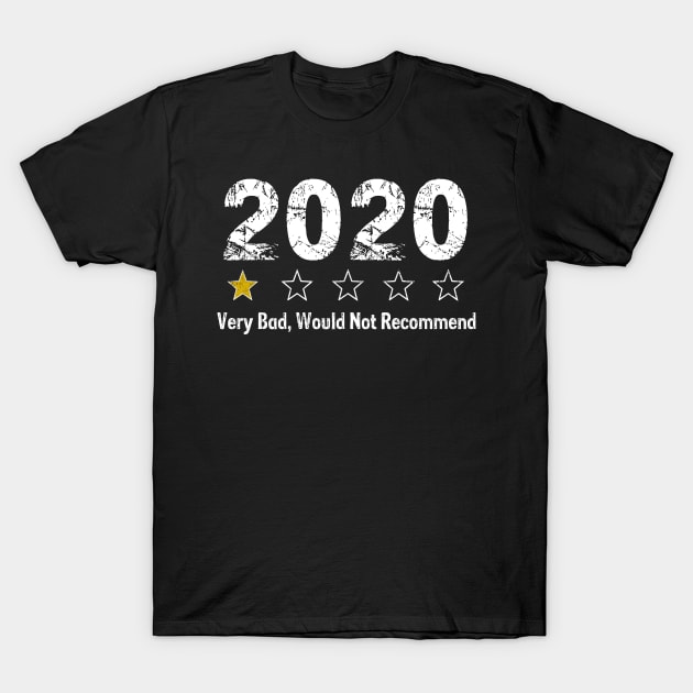 2020 Review   Very Bad Would Not Recommend 1 Star T-Shirt by igybcrew